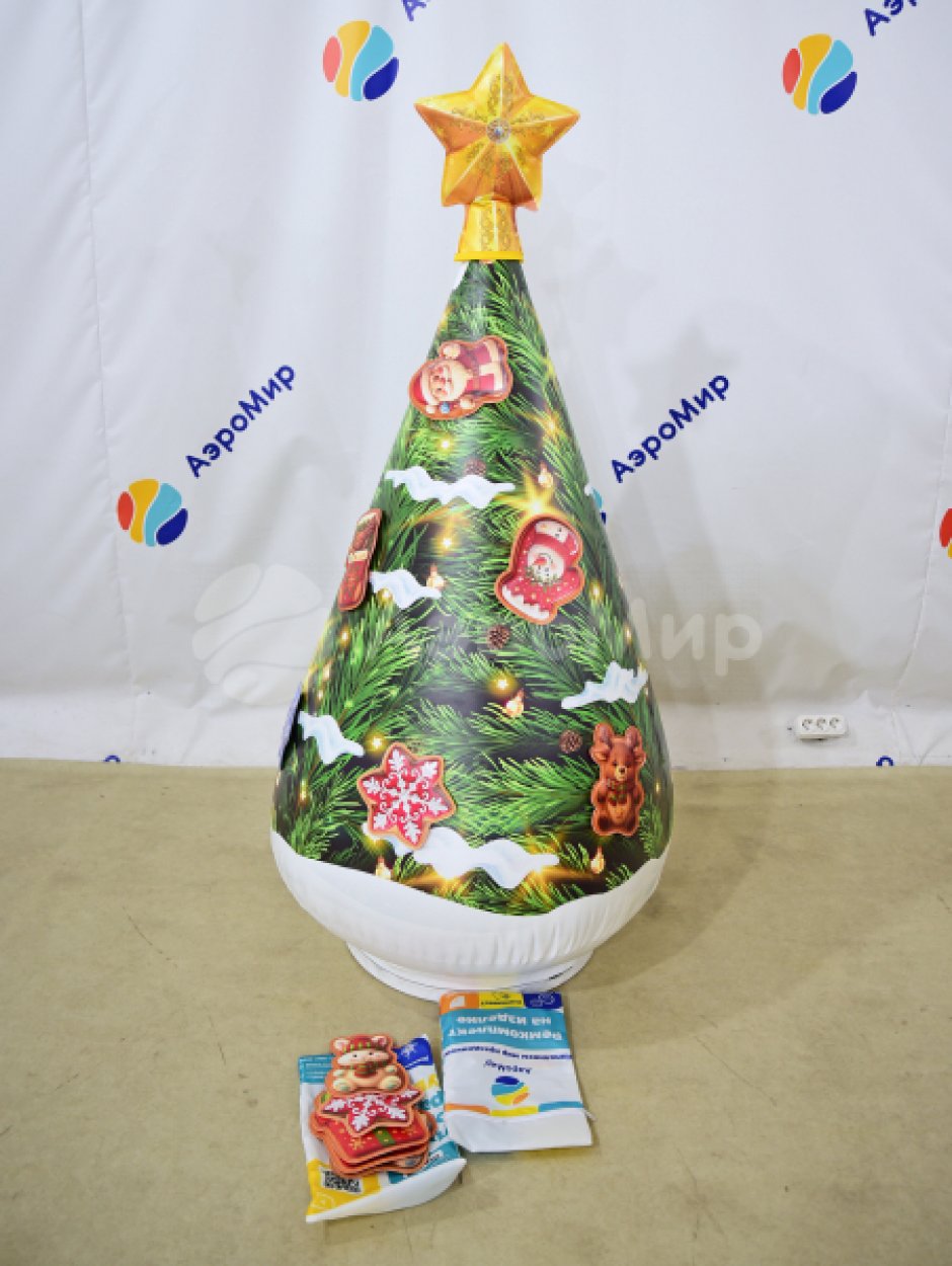 Командный аттракцион Наряди Ёлку — новогодний игровой реквизит