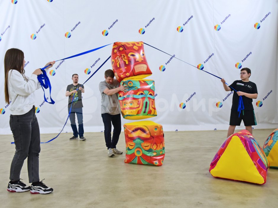 Тотем — балансир, командный игровой набор и увлекательная игра на сплочение