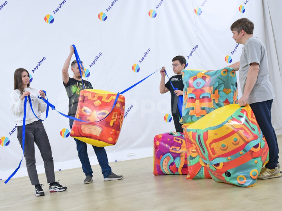 Тотем — балансир, командный игровой набор и увлекательная игра на сплочение