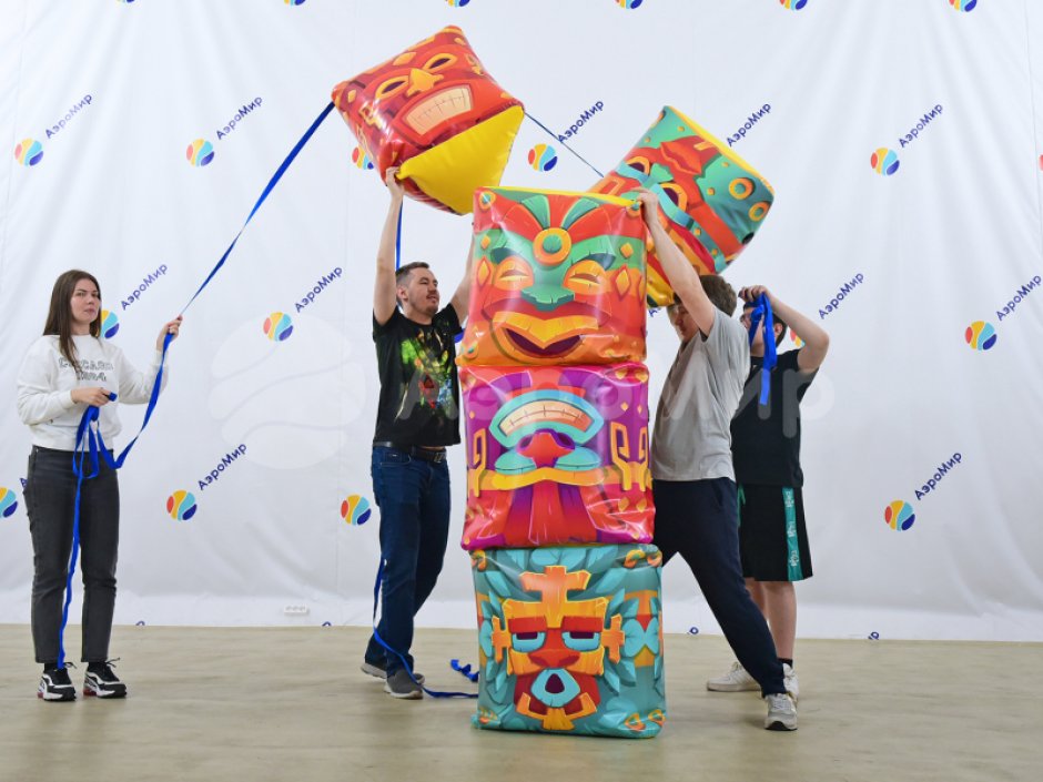 Тотем — балансир, командный игровой набор и увлекательная игра на сплочение