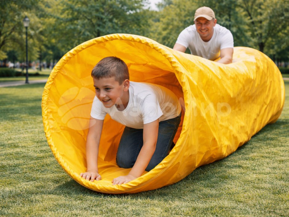 Игровой тоннель рукав для эстафет