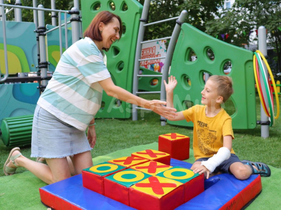 Мягкий игровой набор «Крестики-нолики»