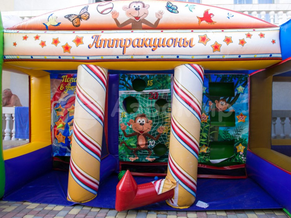 Надувной игровой комплекс «Радуга» — центр развлечения детей для бизнеса
