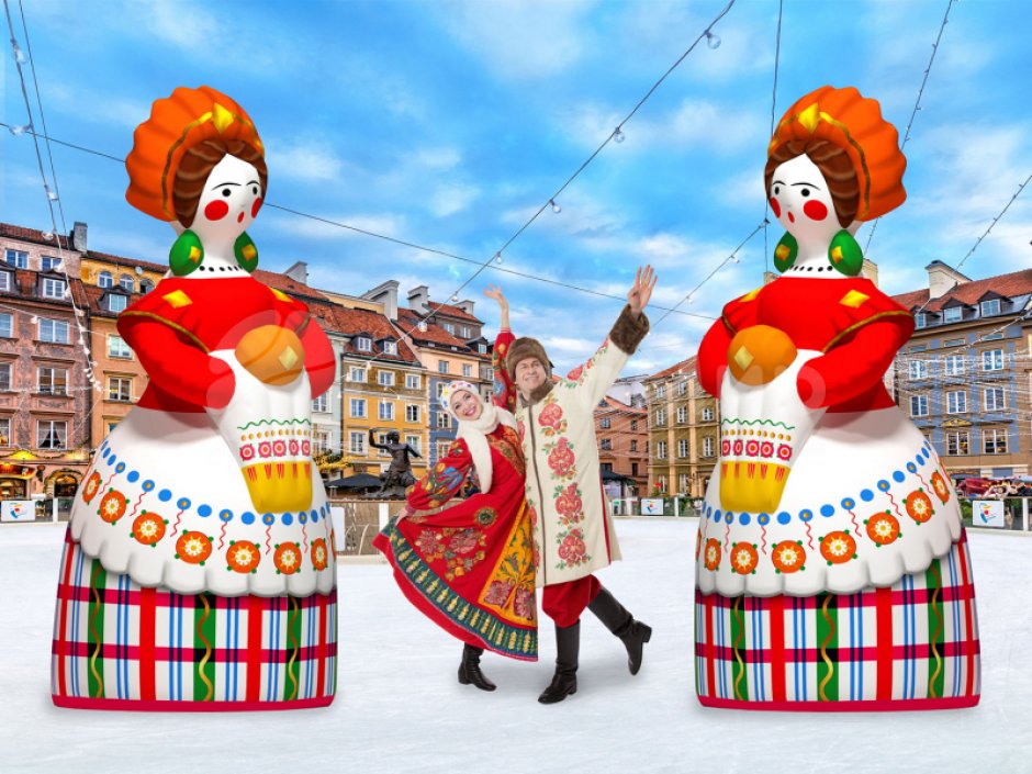 Дымковская игрушка Барыня