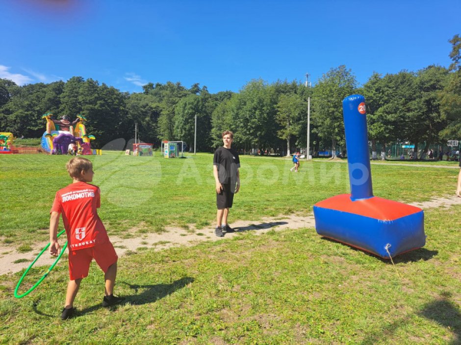 Кольцеброс Столбик — составной игровой реквизит на меткость