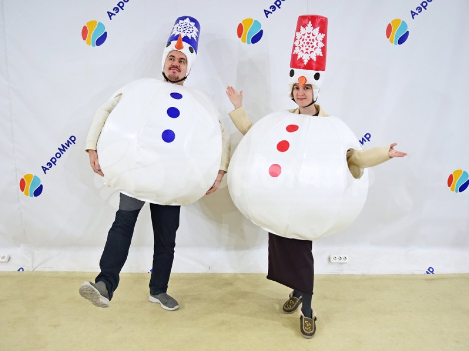 Снеговики — набор игровых костюмов