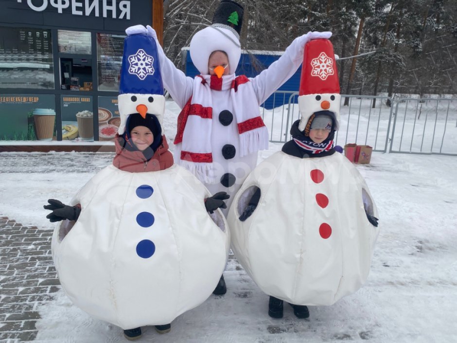 Костюм Снеговик