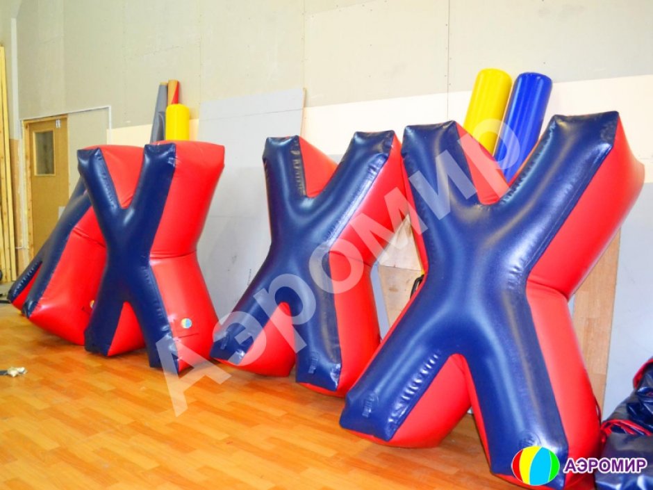 Комплект тактических надувных фигур Баррикада