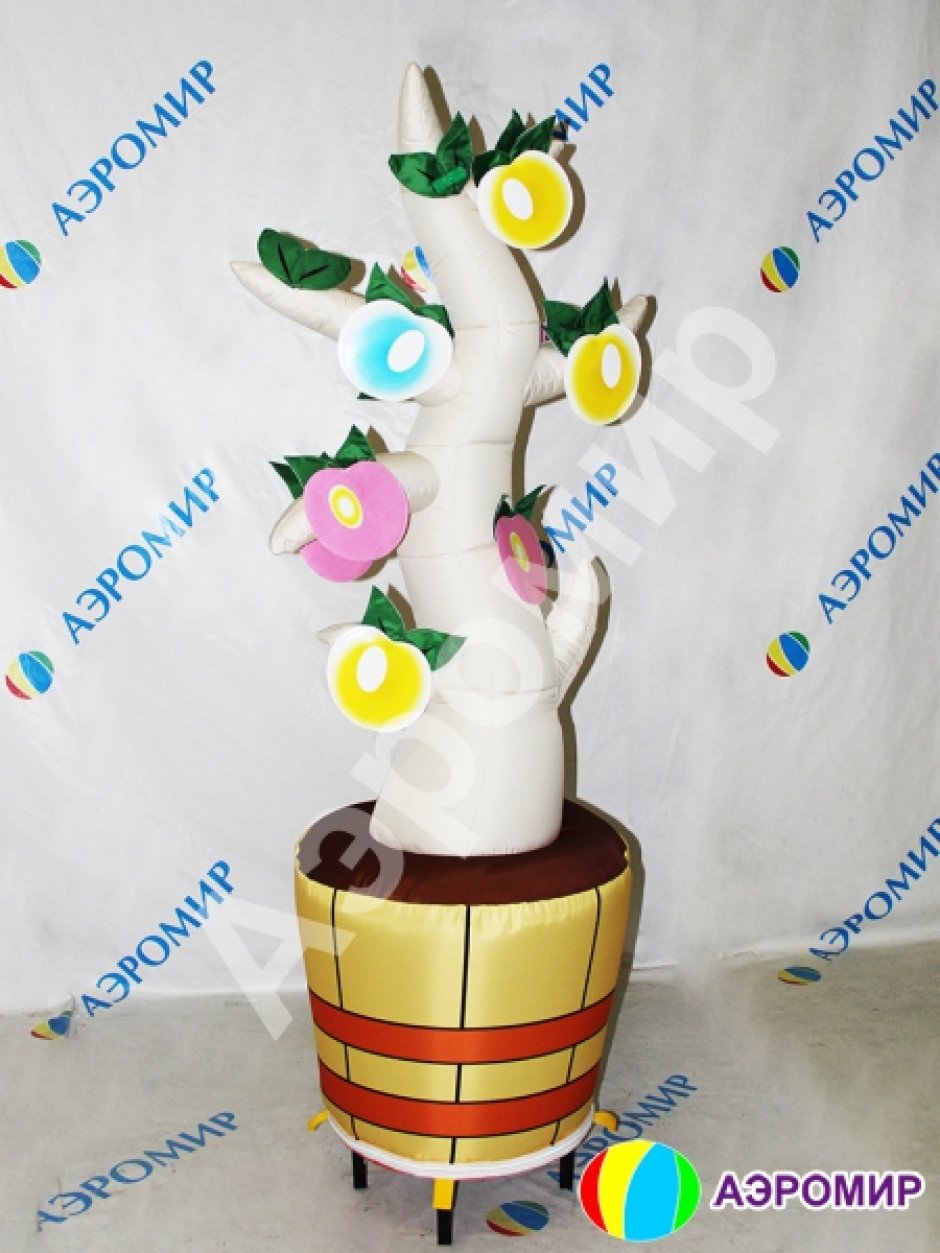 Надувные деревья, цветы, облака, звезды для декора, театров, выставок и рекламы