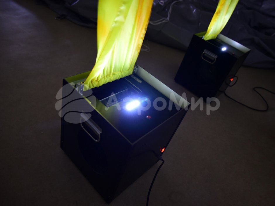 Имитация пламени — однотонный материал (без печати) либо полноцвет