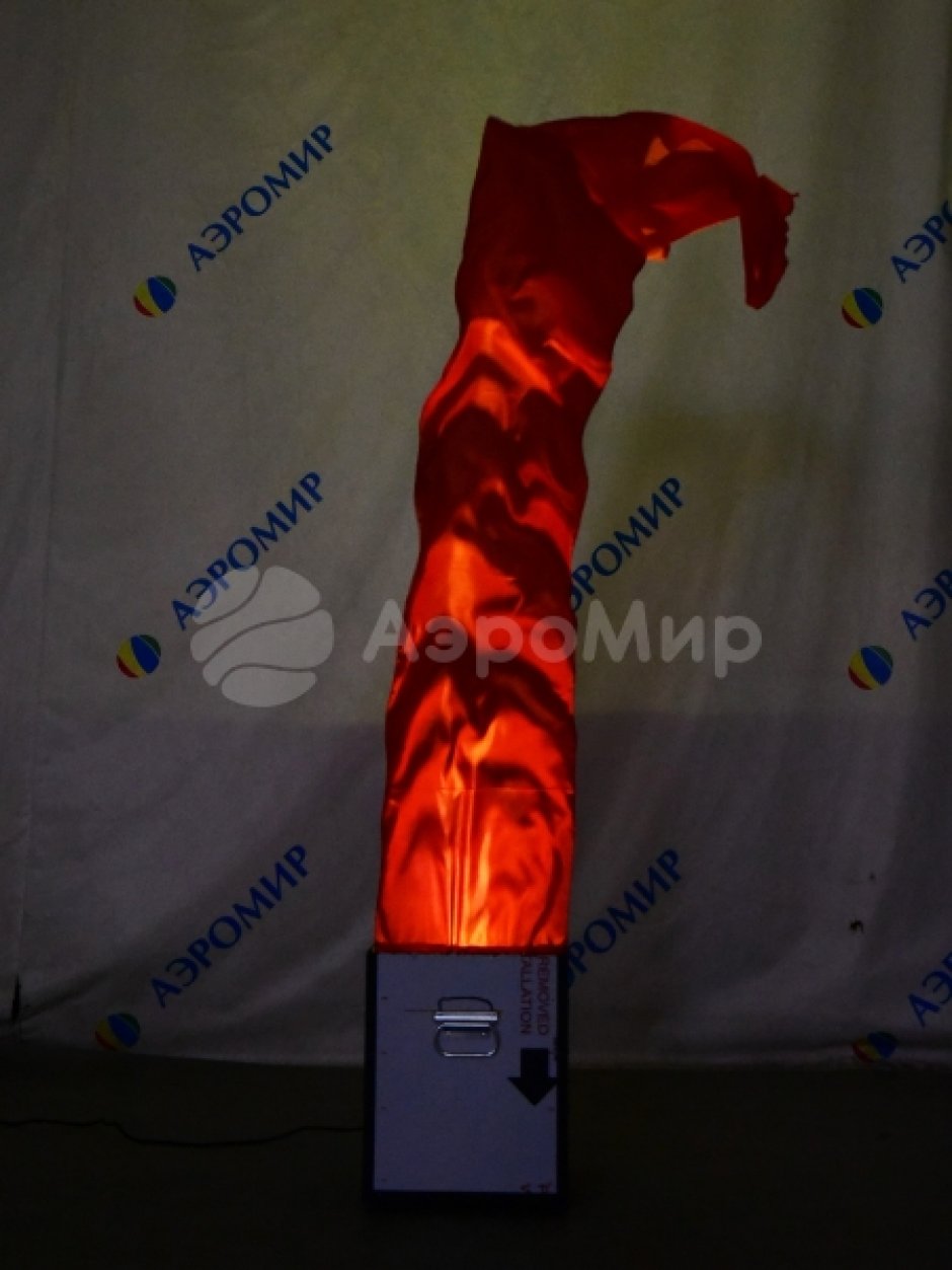 Имитация пламени — Красный цвет