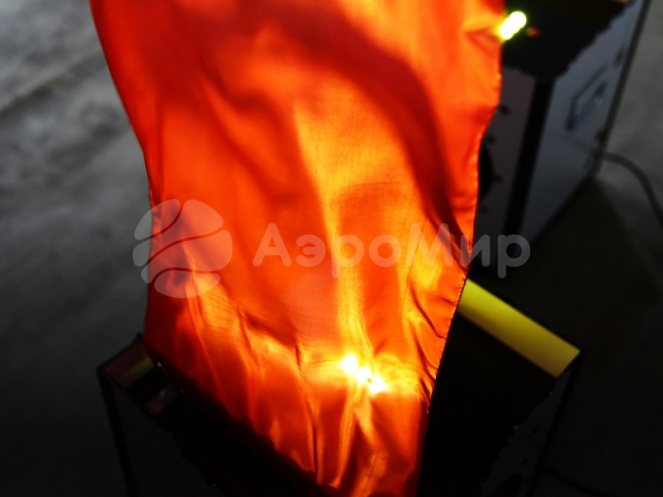 Имитация пламени — Красный цвет