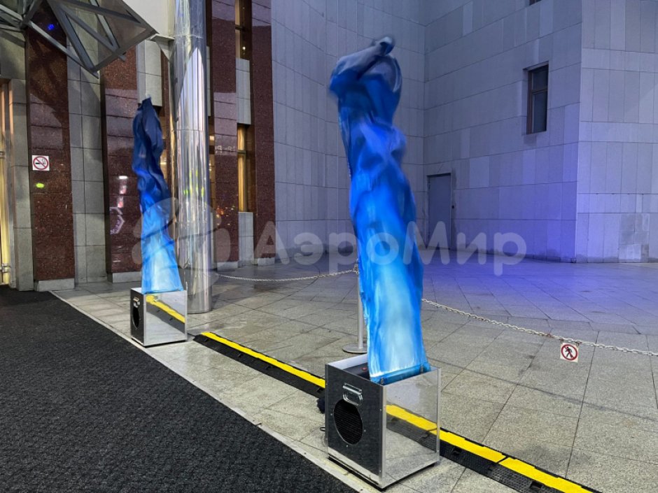 Имитация пламени — однотонный материал (без печати) либо полноцвет