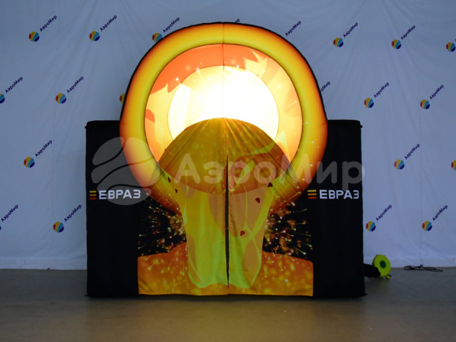 Индивидуальные надувные арки — произвольная форма арки