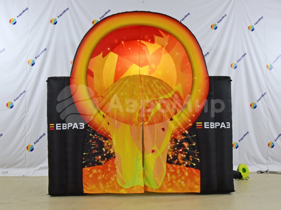 Индивидуальные надувные арки — произвольная форма арки