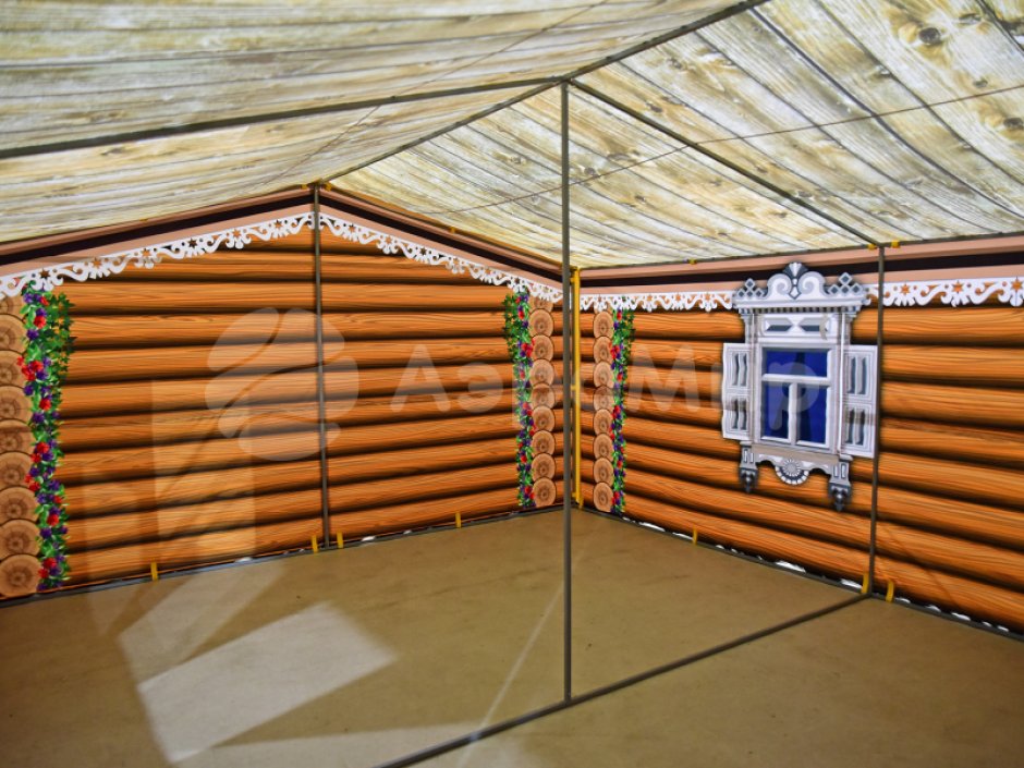 Каркасная палатка-шатер