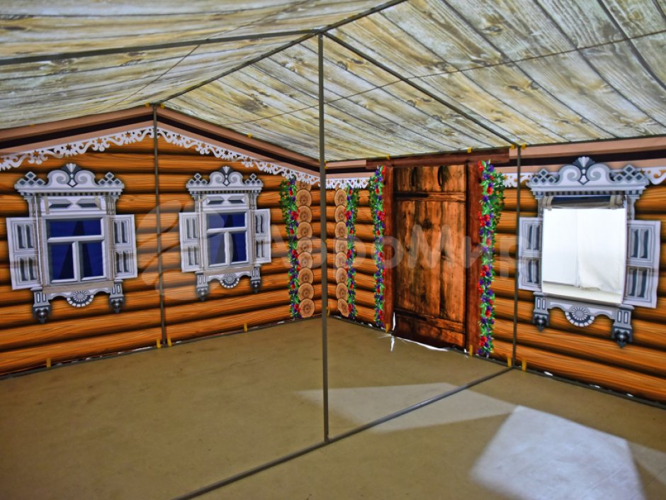 Каркасная палатка-шатер