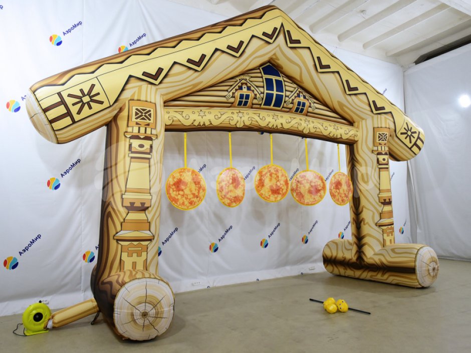 Командная игра «Сбей блины» — на ловкость и силу для детей и взрослых