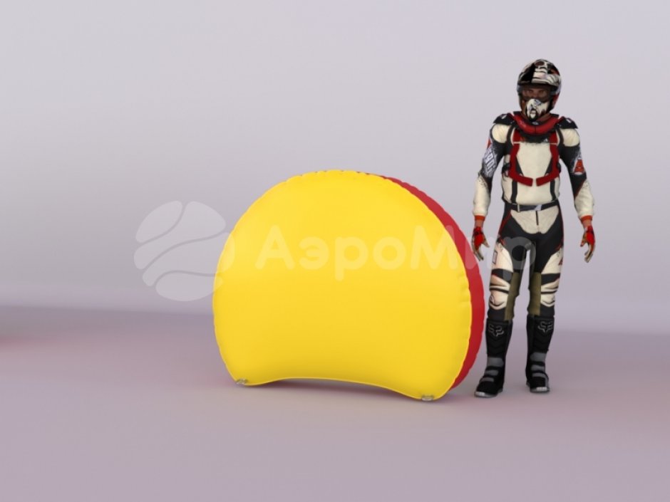 Надувная тактическая фигура Эскимо (Eskimo) для игры в пейнтбол, нёрф, лазертаг и арчеритаг