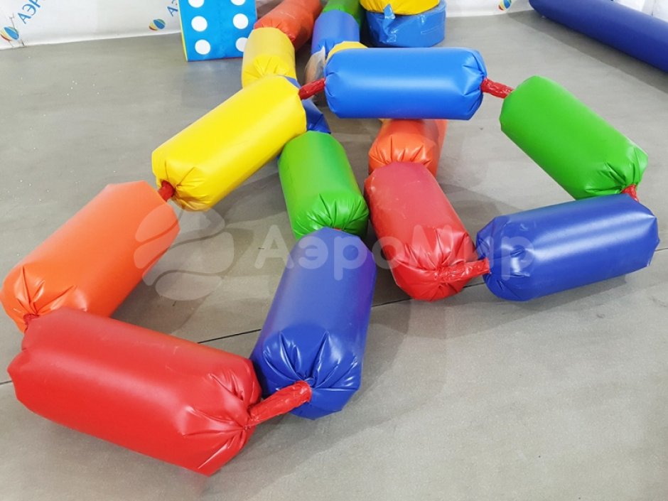 Командный игровой реквизит Канат-сосиска для эстафет спортивных состязаний