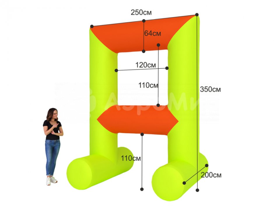 Квадратные ворота Каскад — для дрон рейсинга