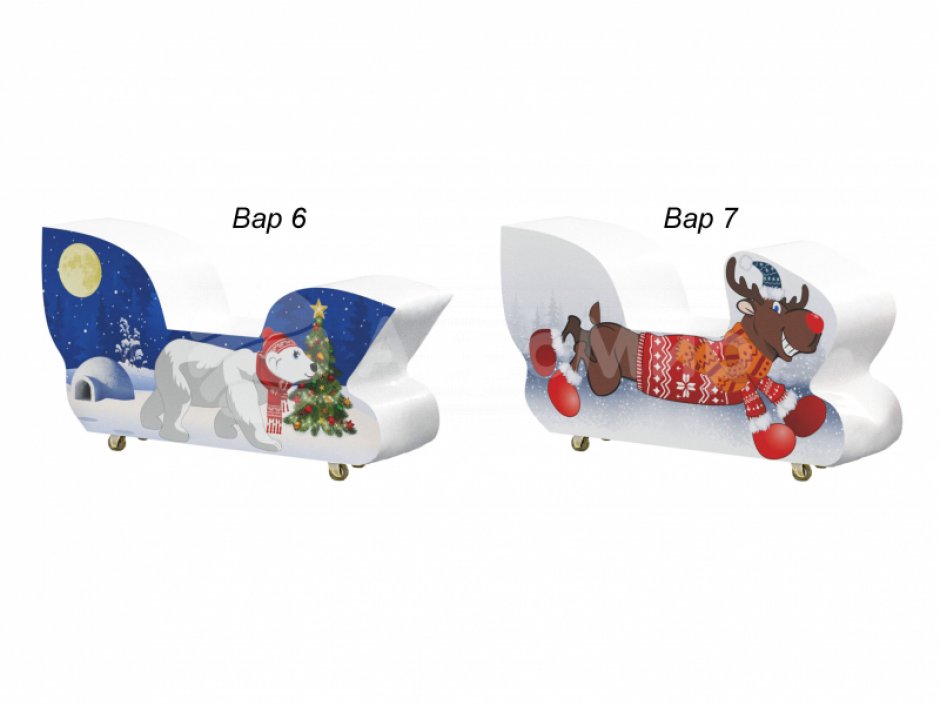 Мульт-каталки —мягкие модули для игр, творчества и развлечений