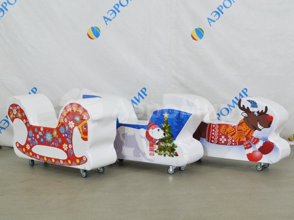 Мульт-каталки —мягкие модули для игр, творчества и развлечений