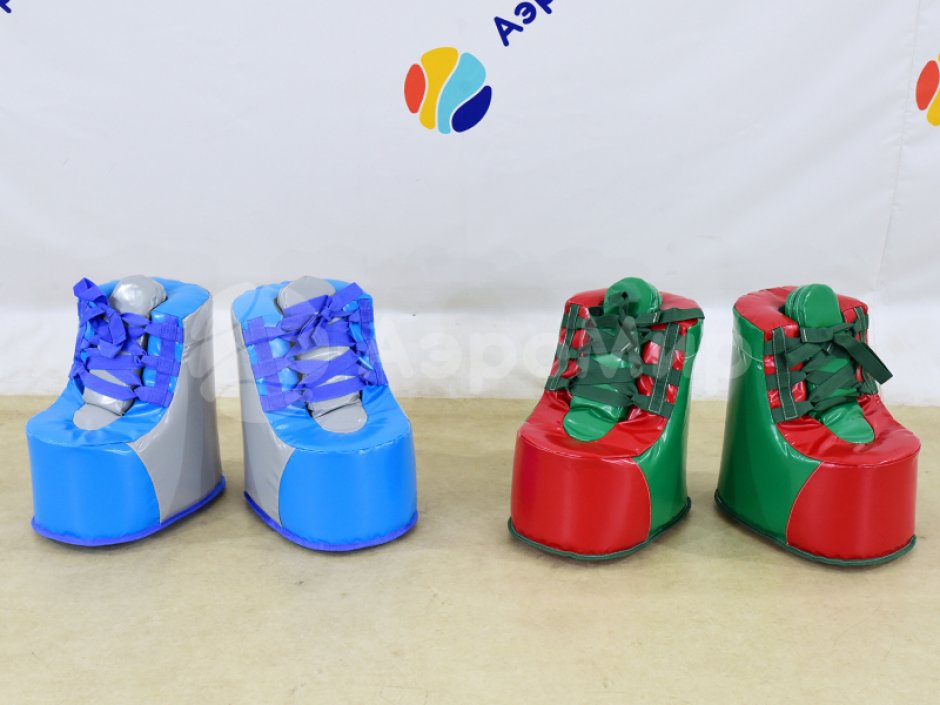 Командный игровой реквизит Гигантские кеды — для эстафет, конкурсов и веселых забегов