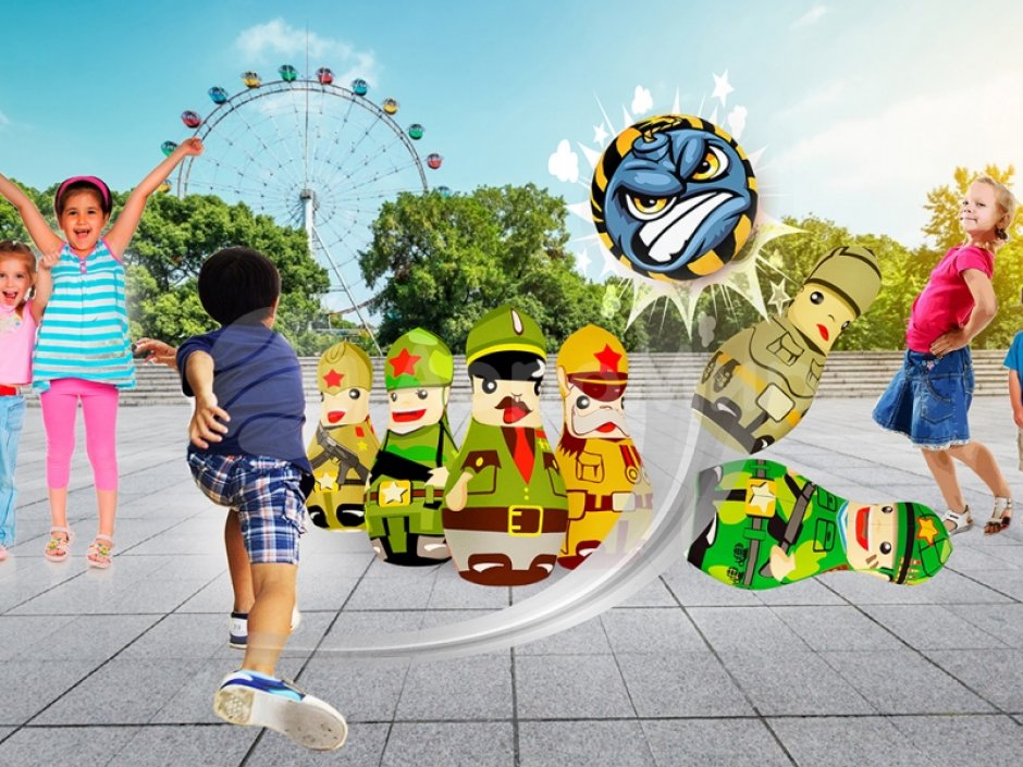 Кегли «Солдатики»