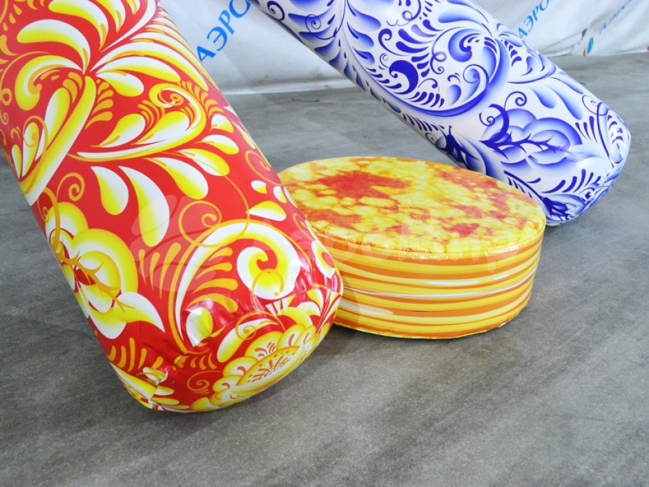 Гигантский хоккей — огромные клюшки и шайба для развлечения и командных игр