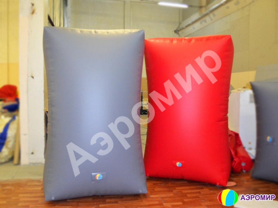 Надувная тактическая фигура кирпич (brick) для игры в пейнтбол, нёрф, лазертаг и арчеритаг