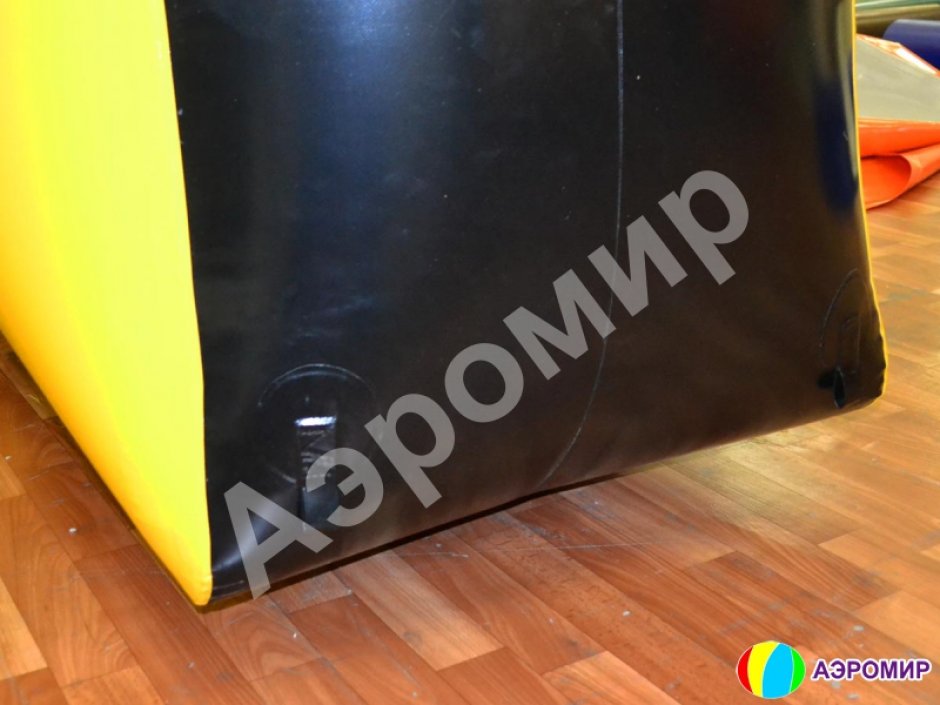 Надувная тактическая фигура кирпич (brick) для игры в пейнтбол, нёрф, лазертаг и арчеритаг