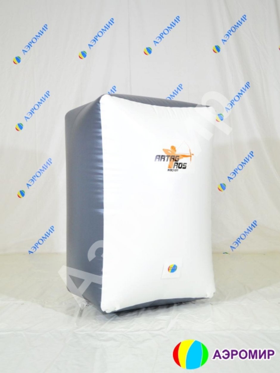 Надувная тактическая фигура кирпич (brick) для игры в пейнтбол, нёрф, лазертаг и арчеритаг