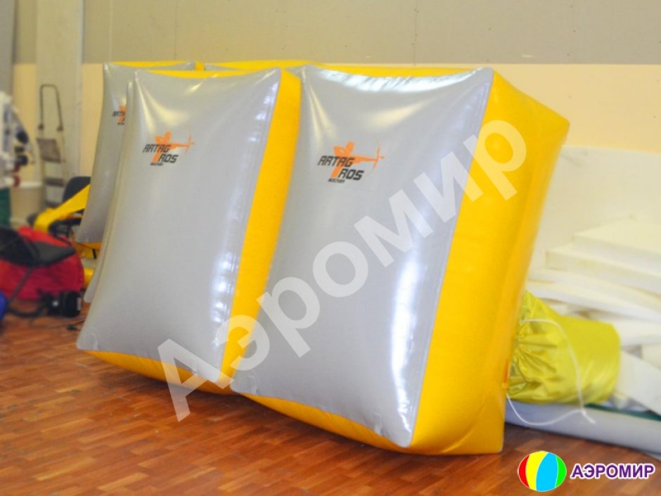 Надувная тактическая фигура кирпич (brick) для игры в пейнтбол, нёрф, лазертаг и арчеритаг