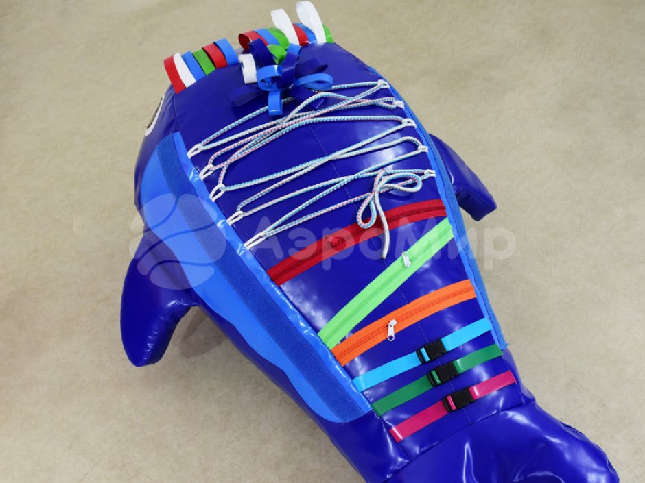 Мягкий модуль «Кит» для обучения и дидактики