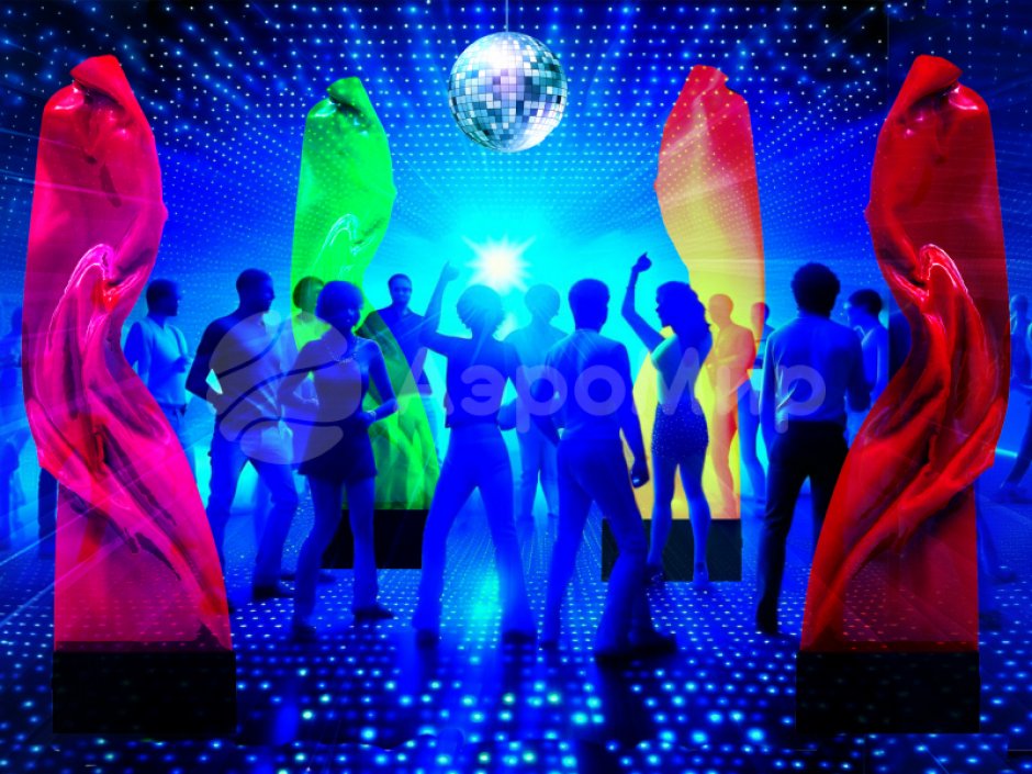 Имитация пламени для клубов и танцпола