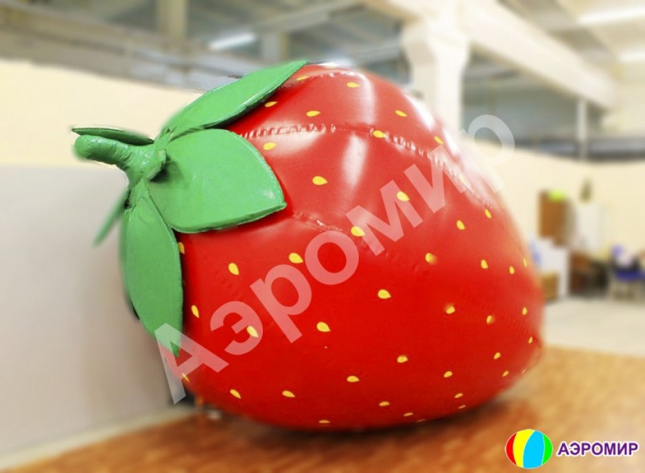 Надувные клубника