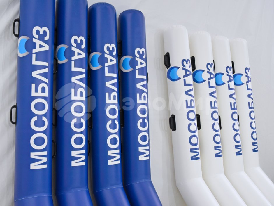 Гигантский хоккей — огромные клюшки и шайба для развлечения и командных игр