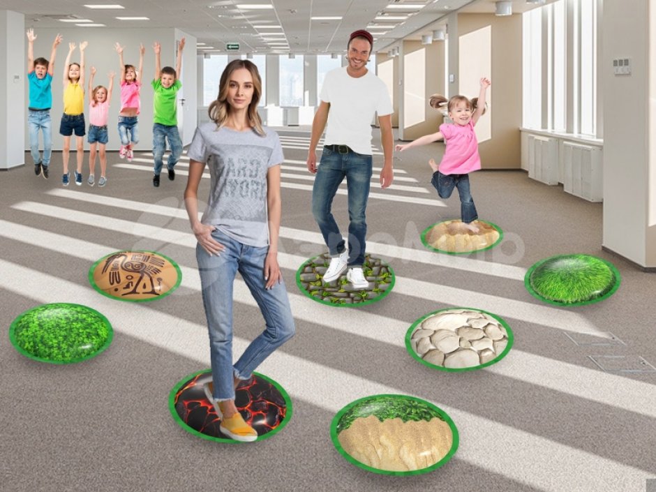 Кочки — командный аттракцион