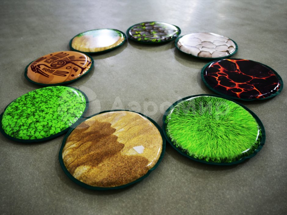 Кочки — командный аттракцион