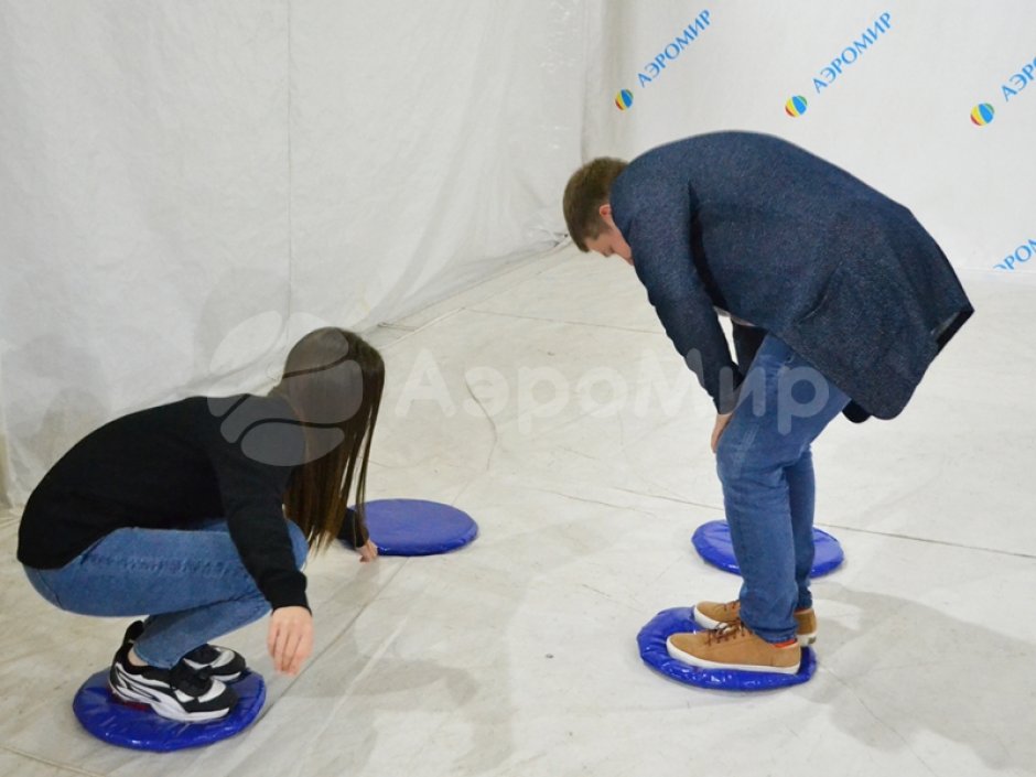 Кочки — командный аттракцион