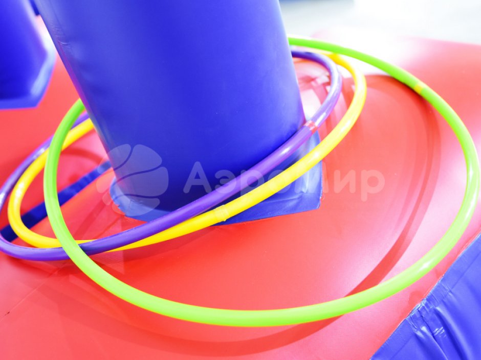 Кольцеброс Столбик — составной игровой реквизит на меткость