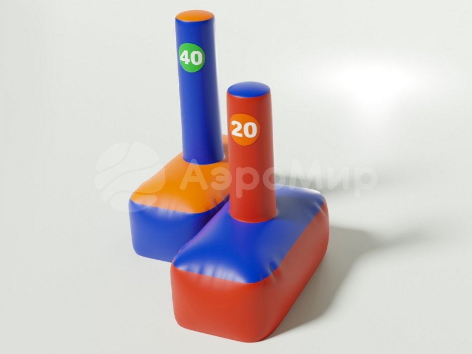 Кольцеброс Столбик — составной игровой реквизит на меткость