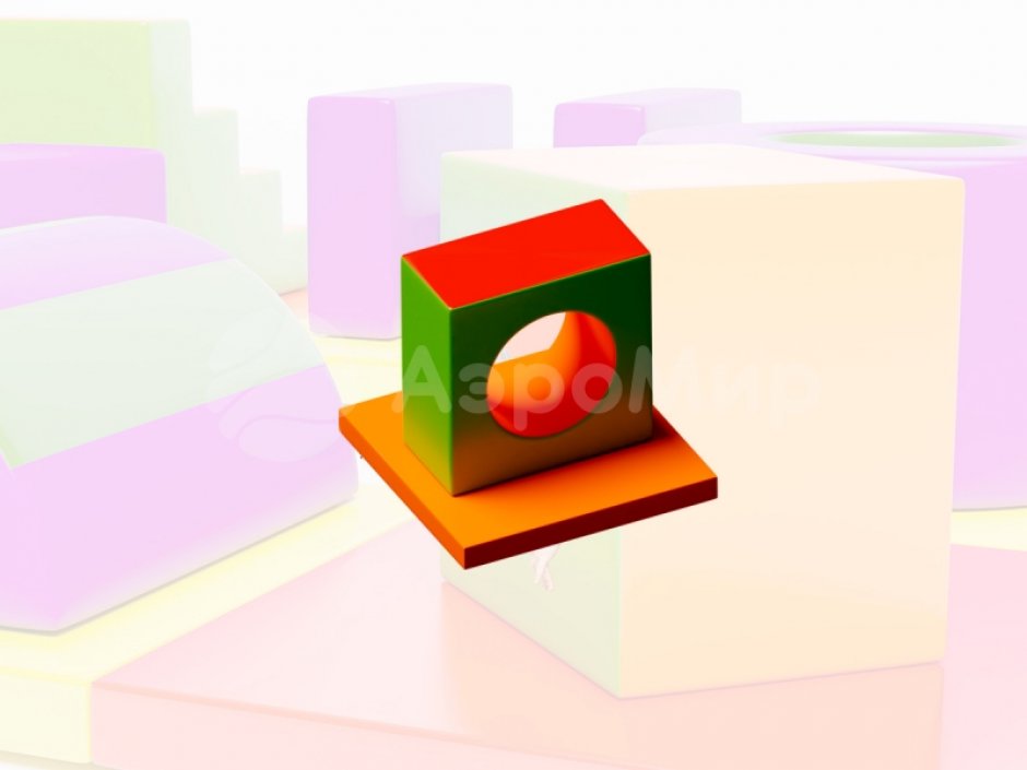 Мягкий игровой модуль Кольцо - элемент мягкой полосы