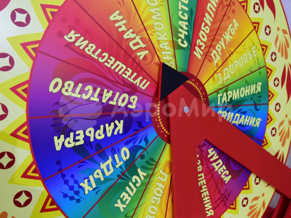 Колесо Фортуны — барабан удачи