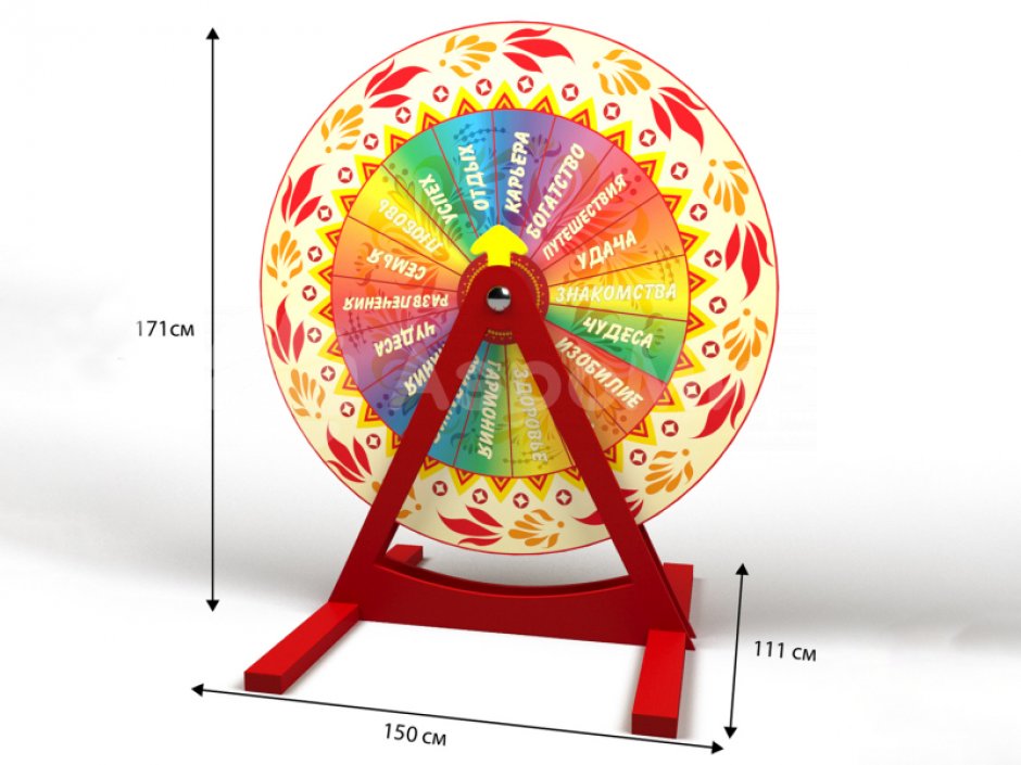 Колесо Фортуны — барабан удачи
