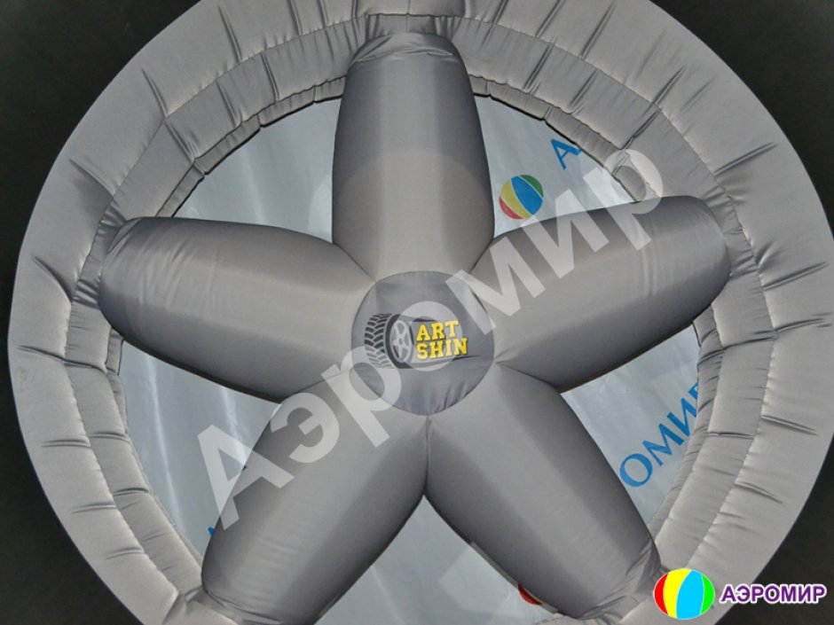 Надувные колеса, шины, диски