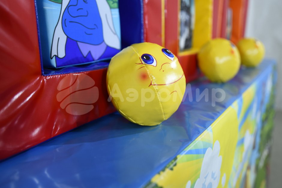 Игровой мяч Колобок — реквизит для игр и забав