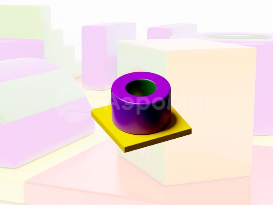 Мягкий игровой модуль Колодец - элемент мягкой полосы