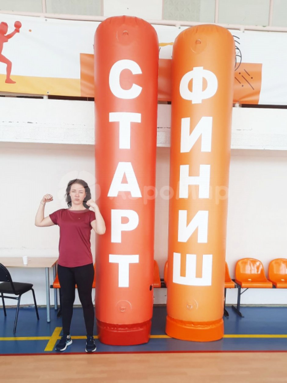 Герметичная колонна — оформление спортивных и развлекательных мероприятий